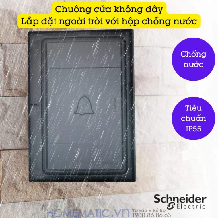 Chuông Cửa Có Dây Schneider Electric Cao Cấp M3t03 Chuông Cửa Có Dây Schneider Electric Cao Cấp M3t03