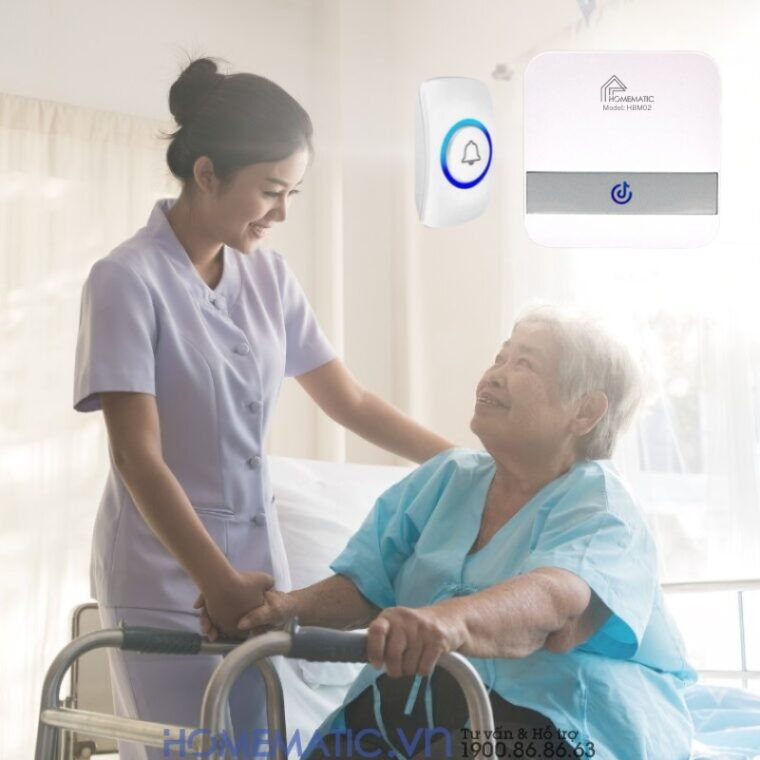 Chuông Cửa Không Dây Dùng Pin Homematic Hbm02