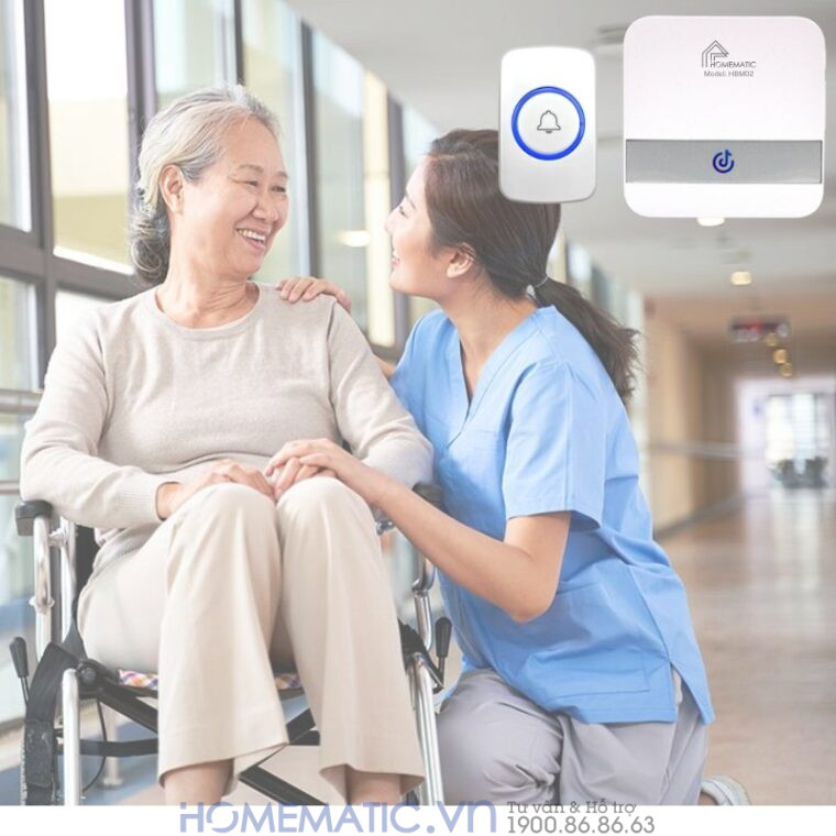 Chuông Cửa Không Dây Dùng Pin Homematic Hbm02