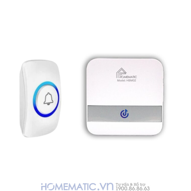Chuông Cửa Không Dây Dùng Pin Homematic Hbm02