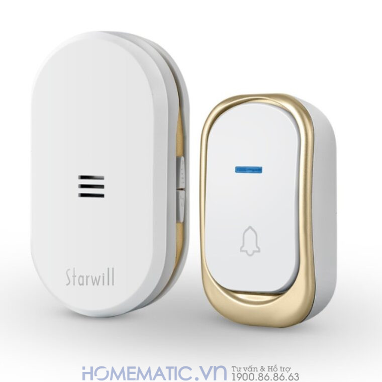 Chuông Cửa Không Dây Dùng Pin Starwill C21 Chuông Cửa Không Dây Dùng Pin Starwill C21