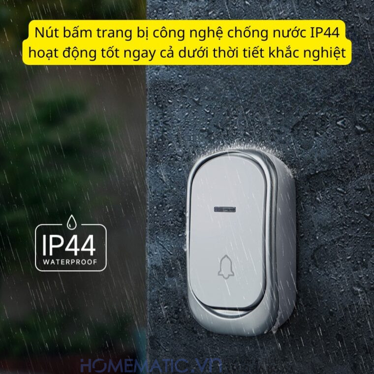 Chuông Cửa Không Dây Dùng Pin Starwill C21 Chuông Cửa Không Dây Dùng Pin Starwill C21