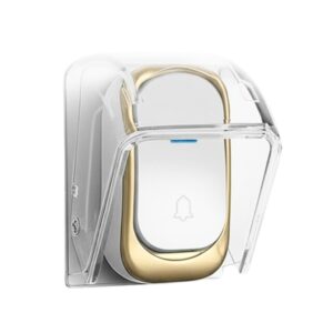 Chuông Cửa Không Dây Dùng Pin Starwill C21 hộp che mưa bảo vệ nút bấm