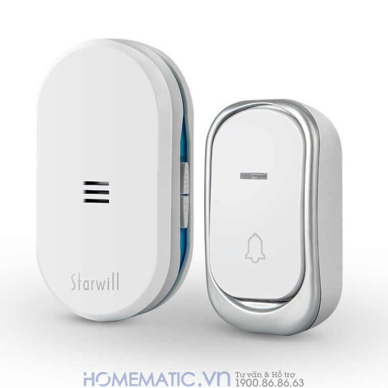 Chuông Cửa Không Dây Dùng Pin Starwill C21