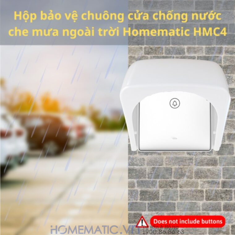 Chuông Cửa Không Dây Không Pin Cao Cấp Homematic G9lw