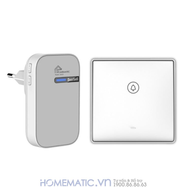 Chuông Cửa Không Dây Không Pin Cao Cấp Homematic G9lw
