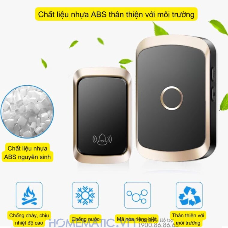 Chuông Cửa Không Dây Không Pin Homematic Af50