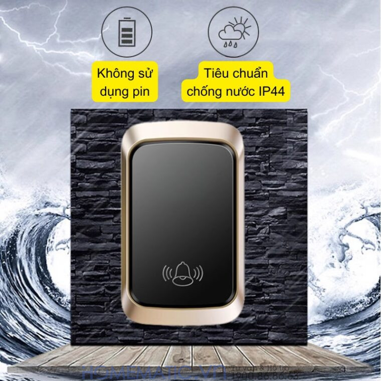 Chuông Cửa Không Dây Không Pin Homematic Af50