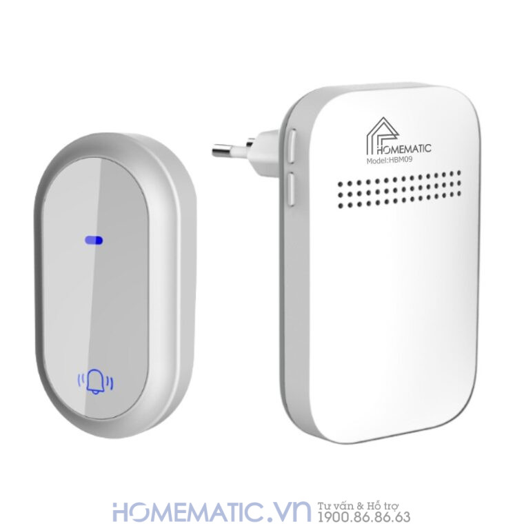 Chuông Cửa Không Dây Không Pin Homematic Hbm09