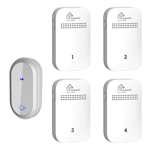 Chuông Cửa Không Dây Không Pin Homematic Hbm09