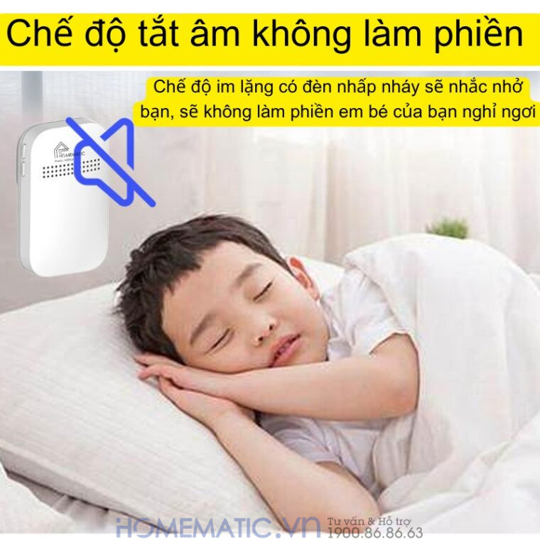 Chuông Cửa Không Dây Không Pin Homematic Hbm09
