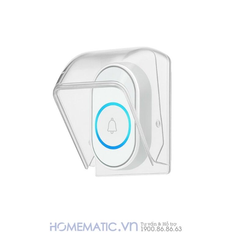 Chuông Cửa Không Dây Wifi Tuya Tdb12 hộp bảo vệ nút bấm chuông cửa