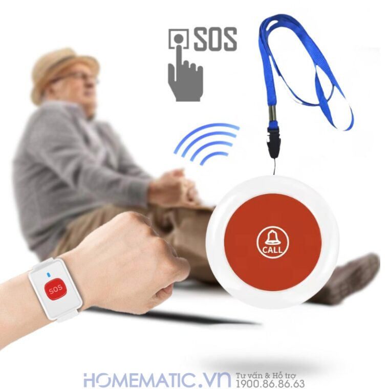 Chuông Không Dây Cho Người Già Qx01sos