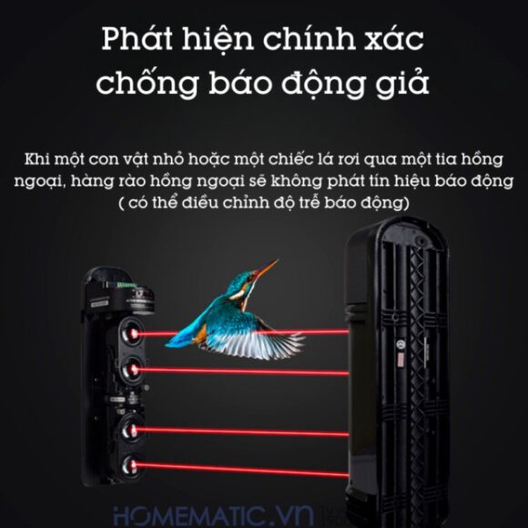 Hệ Thống Hàng Rào Chống Trộm Báo Về điện Thoại 4g + Wifi Exsmith Es1721ab