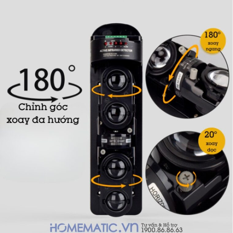 Hệ Thống Hàng Rào Chống Trộm Báo Về điện Thoại 4g + Wifi Exsmith Es1721ab