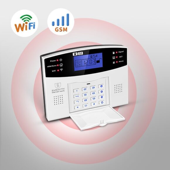 Hệ Thống Hàng Rào Chống Trộm Báo Về điện Thoại 4g + Wifi Exsmith Es1721ab