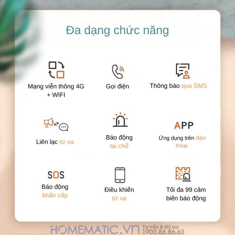 Hệ Thống Hàng Rào Chống Trộm Báo Về điện Thoại 4g + Wifi Exsmith Es1721ab