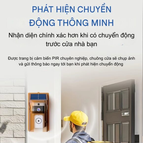 Chuông Cửa Camera Wifi Chống Nước Ngoài Trời Xsmarthome U9