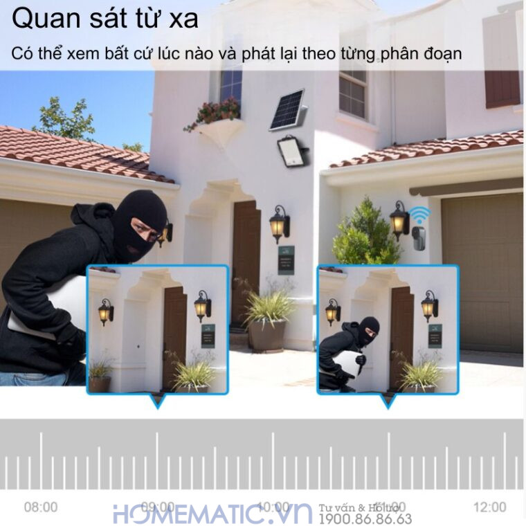 Chuông Cửa Camera Wifi Chống Nước Ngoài Trời Xsmarthome U9