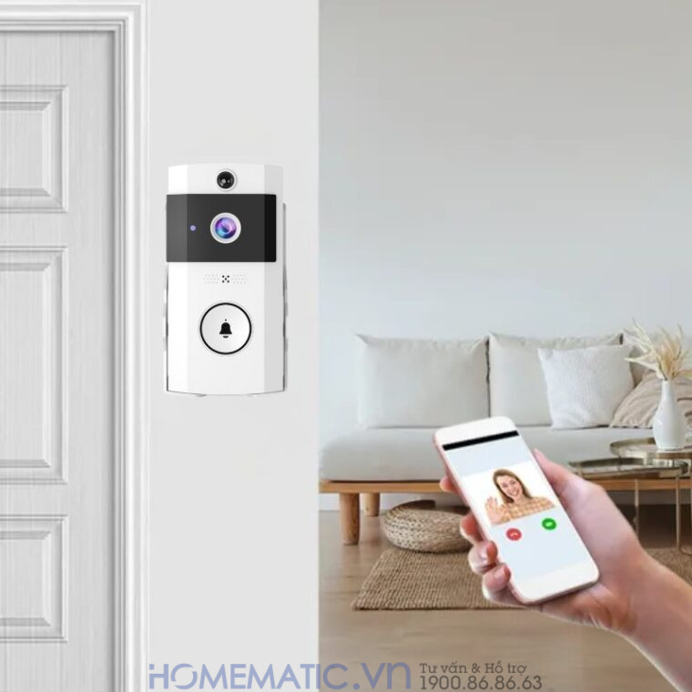 Chuông Cửa Camera Wifi Chống Nước Ngoài Trời Xsmarthome U9