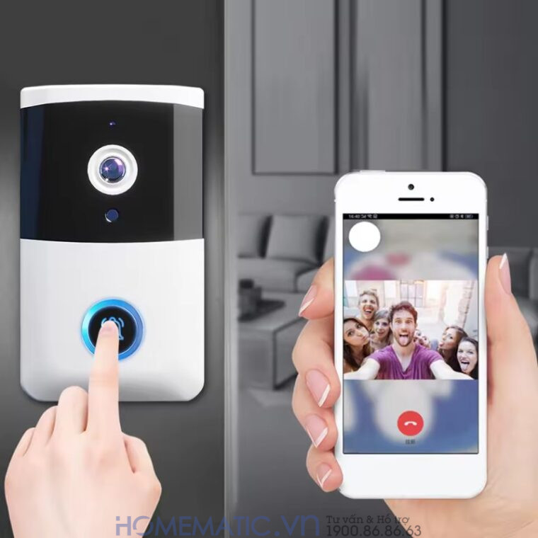 Chuông Cửa Có Hình Wifi Xsmarthome I5