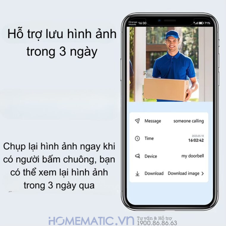 Chuông Cửa Có Hình Wifi Xsmarthome I5 Chuông Cửa Có Hình Wifi Xsmarthome I5
