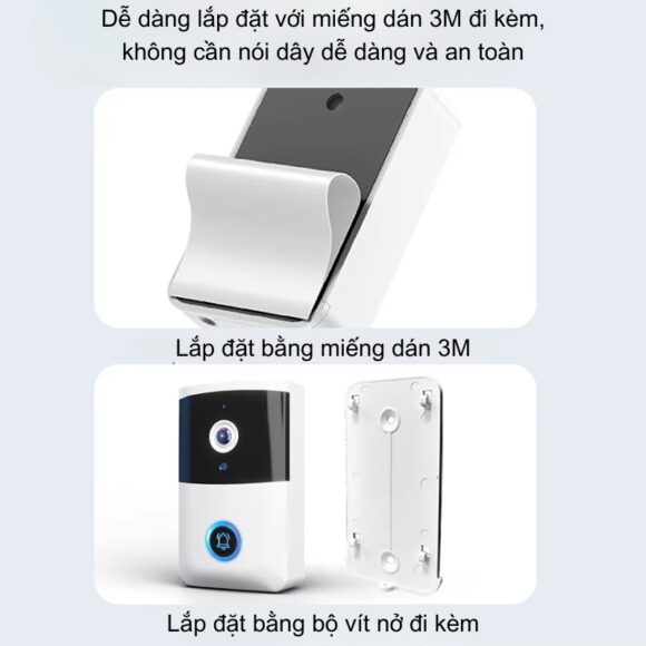 Chuông Cửa Có Hình Wifi Xsmarthome I5
