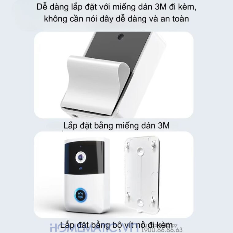 Chuông Cửa Có Hình Wifi Xsmarthome I5