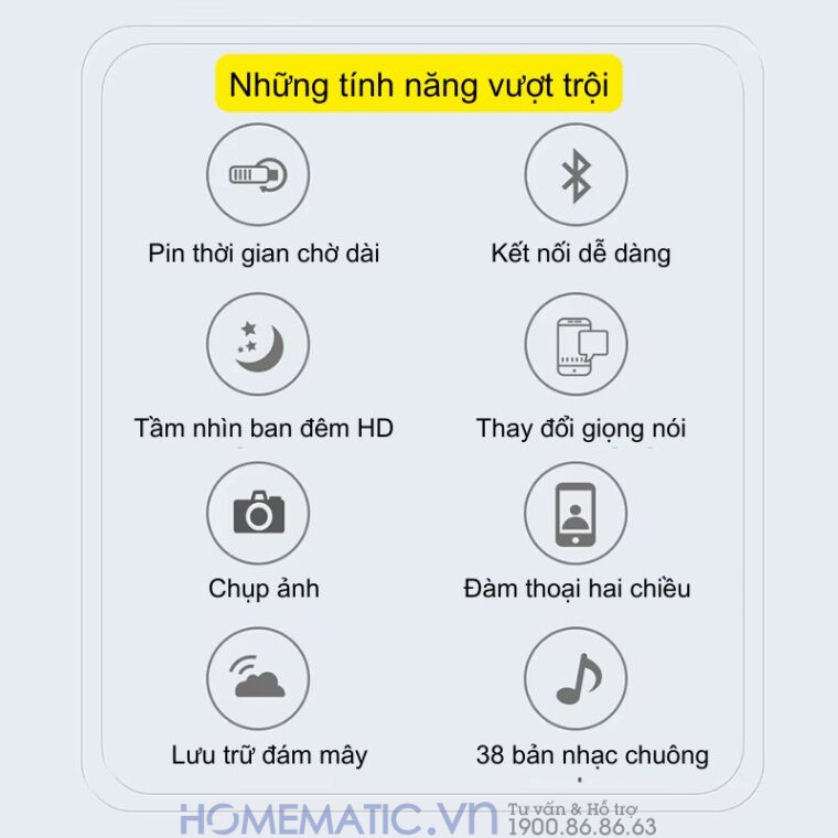 Chuông Cửa Có Hình Wifi Xsmarthome I5