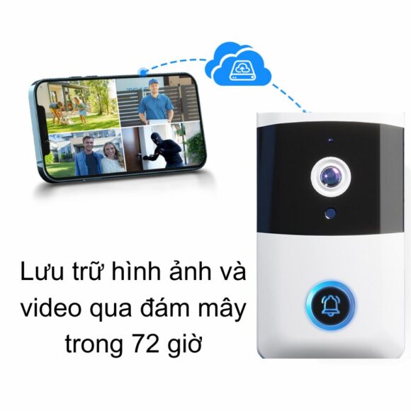 Chuông Cửa Có Hình Wifi Xsmarthome I5