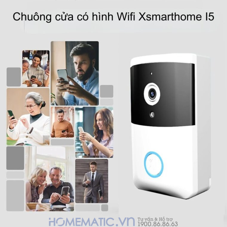 Chuông Cửa Có Hình Wifi Xsmarthome I5