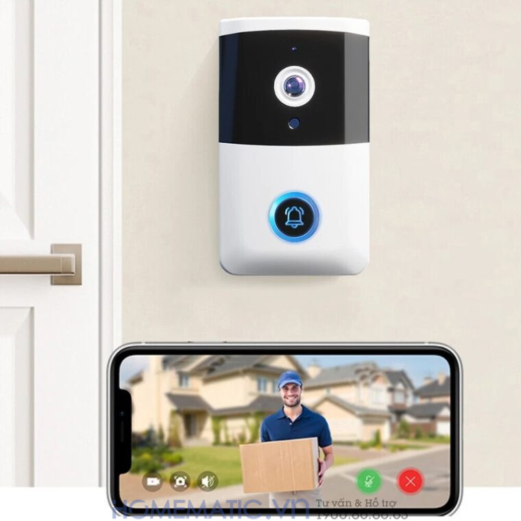 Chuông Cửa Có Hình Wifi Xsmarthome I5