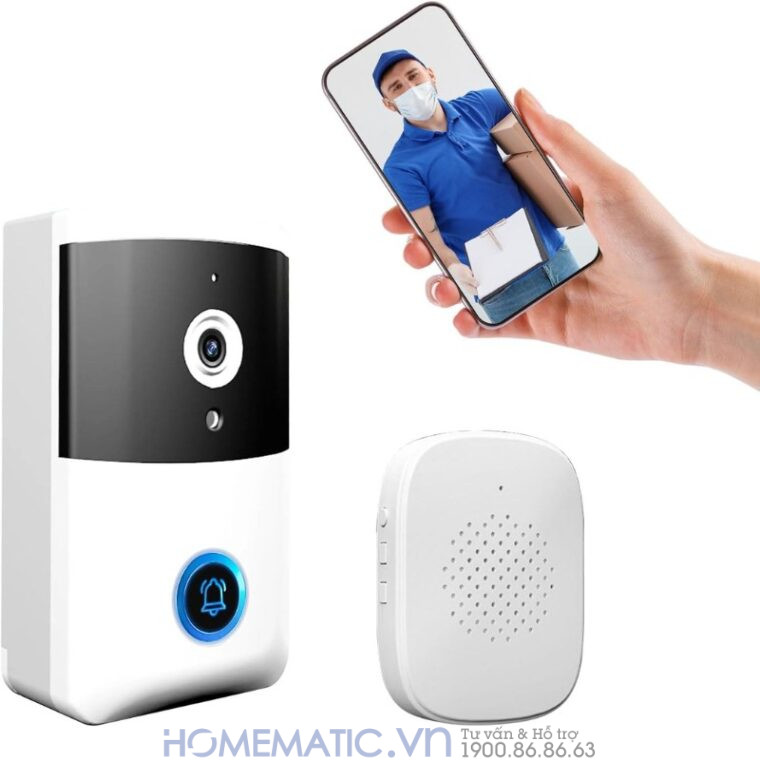 Chuông Cửa Có Hình Wifi Xsmarthome I5