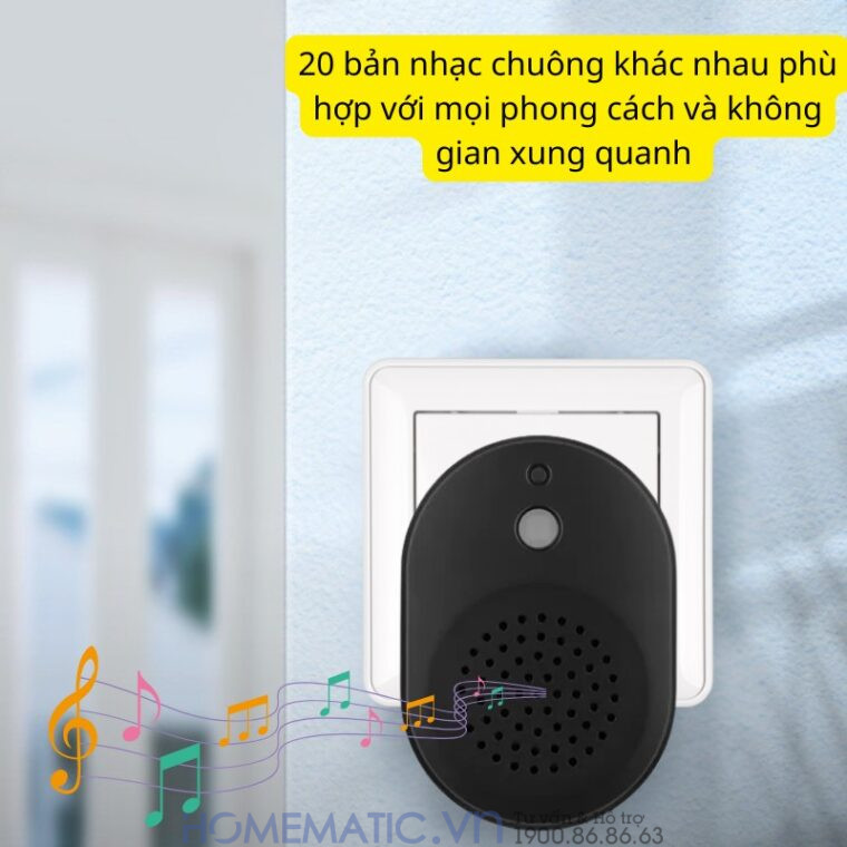Chuông Cửa Không Dây Có Camera Wifi Cloudedge T21 Chuông Cửa Không Dây Có Camera Wifi Cloudedge T21