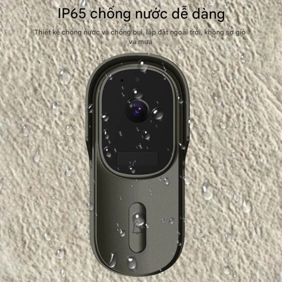 Chuông Cửa Thông Minh Có Camera Wifi Pin Sạc Lớn + Cắm Nguồn Smartlife Wf001b