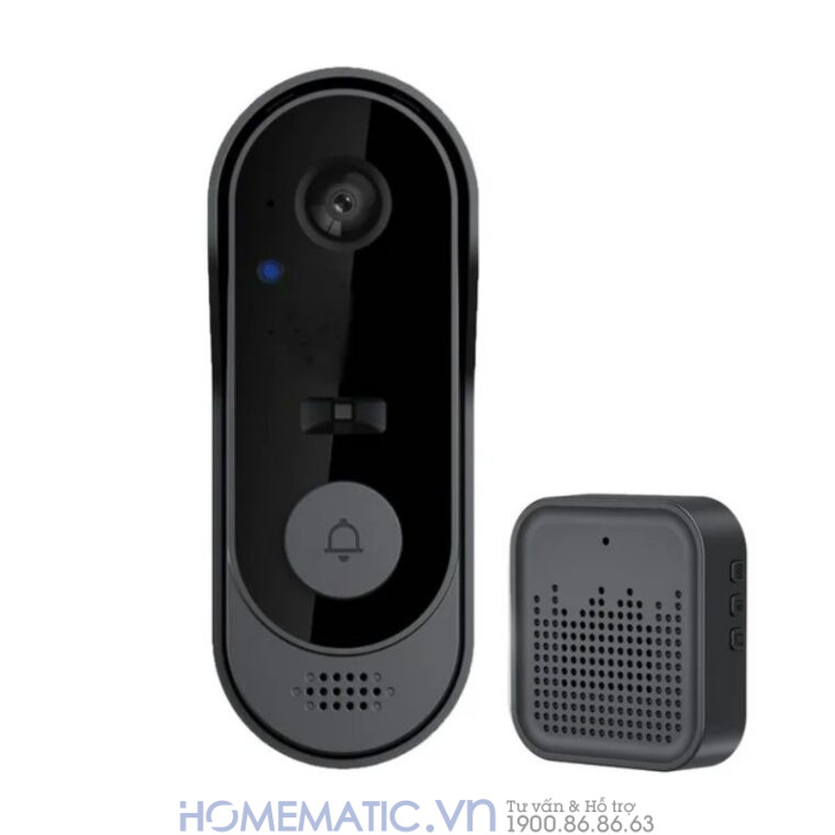 Chuông Hình Không Dây Wifi Tuya M9