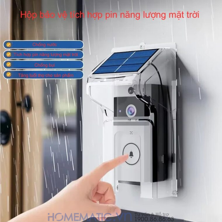 Chuông Cửa Camera Wifi Chống Nước Ngoài Trời Xsmarthome U9 Chuông Cửa Camera Wifi Chống Nước Ngoài Trời Xsmarthome U9