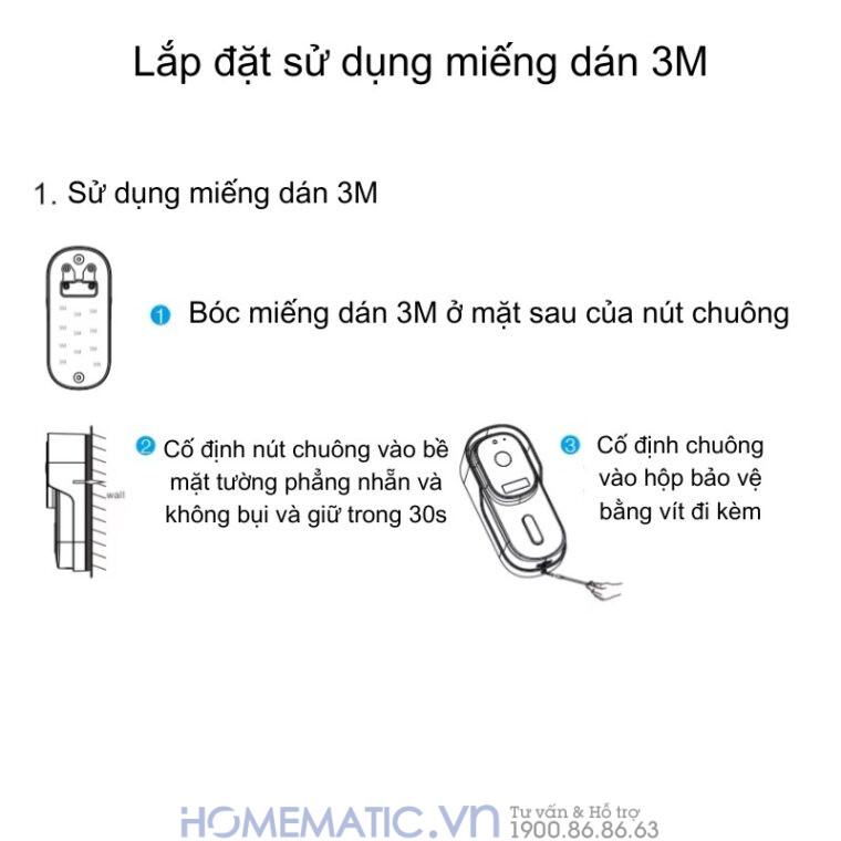 Chuông Cửa Thông Minh Có Camera Wifi Pin Sạc Lớn + Cắm Nguồn Smartlife Wf001b Chuông Cửa Thông Minh Có Camera Wifi Pin Sạc Lớn + Cắm Nguồn Smartlife Wf001b