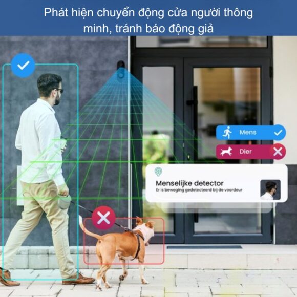Chuông Hình Không Dây Wifi Tuya M9