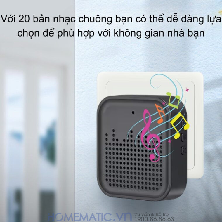 Chuông Hình Không Dây Wifi Tuya M9 Chuông Hình Không Dây Wifi Tuya M9