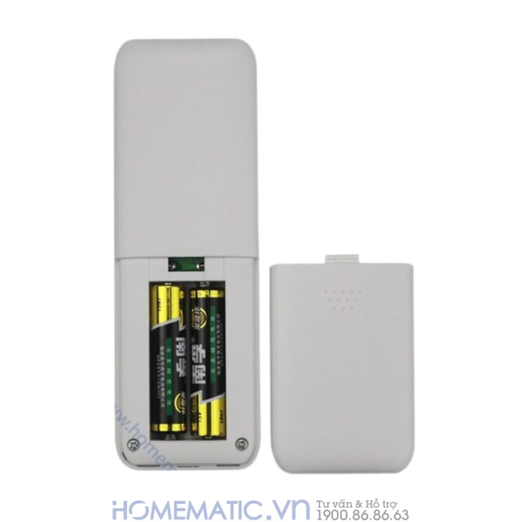 Remote 8 nút dùng pin AAA