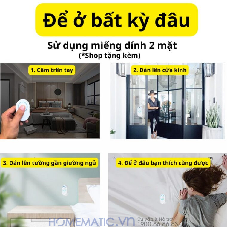 Bộ Công Tắc điện điều Khiển Từ Xa Bằng Remote Whk01-4 nút bấm tiện dụng Bộ Công Tắc điện điều Khiển Từ Xa Bằng Remote Whk01-4 nút bấm tiện dụng