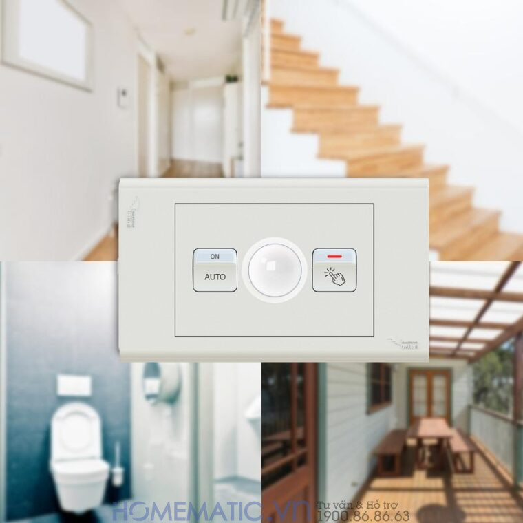 Công Tắc Cầu Thang đảo Chiều Cảm Biến Chuyển động Hmx10 Hmx-3s-tirfv1