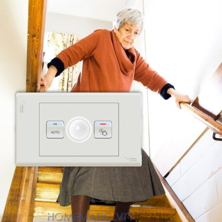 Công Tắc Cầu Thang đảo Chiều Cảm Biến Chuyển động Hmx10 Hmx-3s-tirfv1
