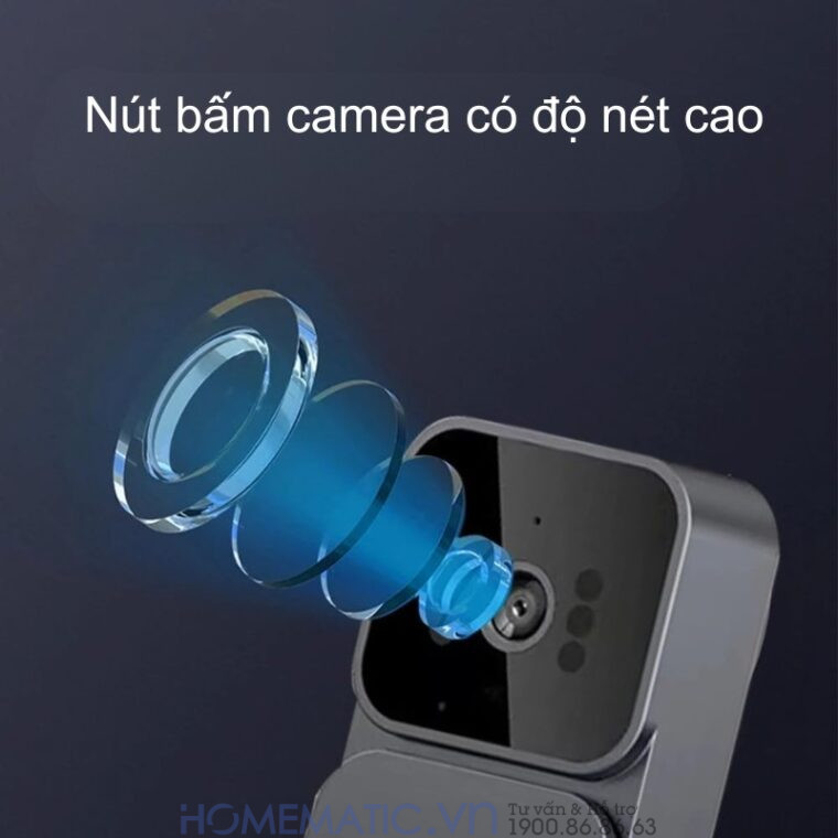 Chuông Cửa Có Hình Không Dây M10