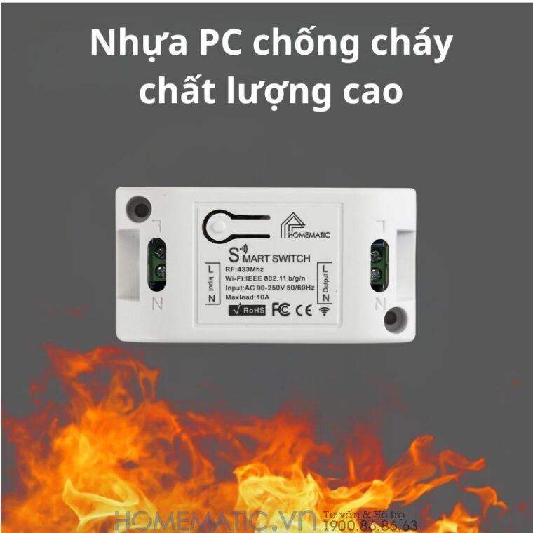 Bộ Công Tắc điều Khiển đèn Từ Xa Qua Wifi Whk02