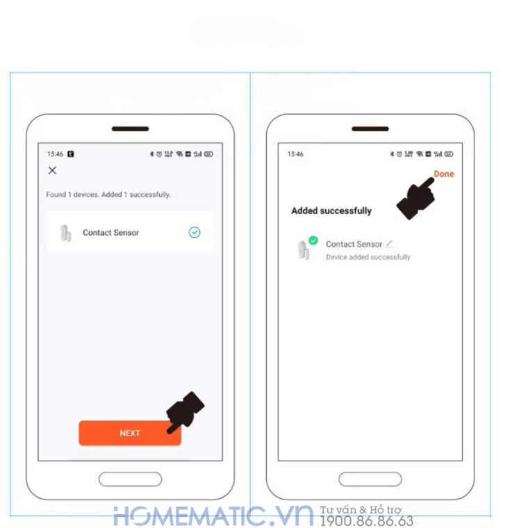 Cảm Biến Mở Cửa S1c Bản Wifi Có Còi Hú Chống Trộm Báo Qua điện Thoại Smartlife Hm-ds05