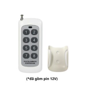 Bộ Công Tắc điện Thông Minh Wifi Hỗ Trợ điều Khiển Từ Xa Bằng Remote 8-12 Kênh Whk02-812