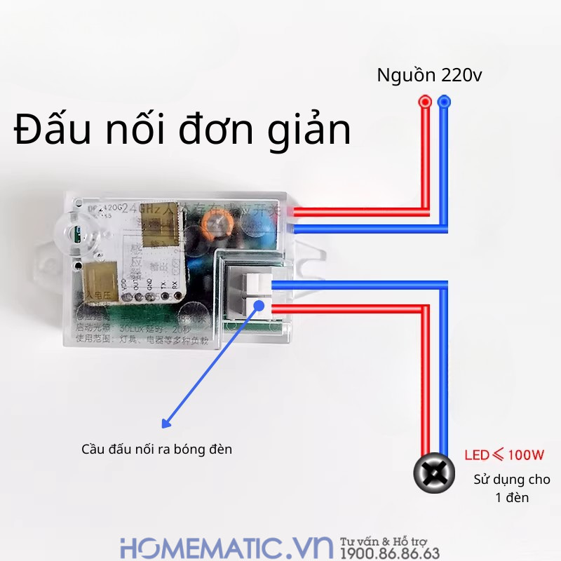 Cảm Biến Hiện Diện Radar Milimet 24g Siêu Nhạy Ms680-ra Cảm Biến Hiện Diện Radar Milimet 24g Siêu Nhạy Ms680-ra