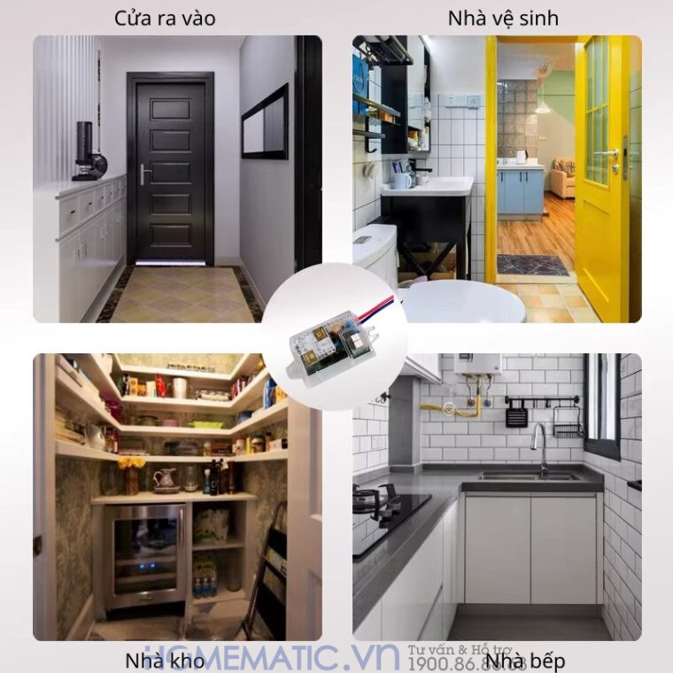 Cảm Biến Hiện Diện Radar Milimet 24g Siêu Nhạy Ms680-ra Cảm Biến Hiện Diện Radar Milimet 24g Siêu Nhạy Ms680-ra